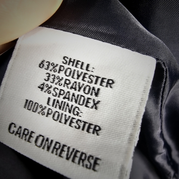 Calvin Klein Women's One Button Jacket - Picture 6 of 8